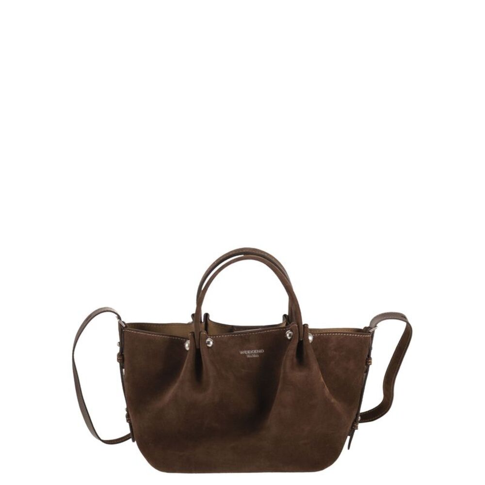 Weekend Maxmara Women Wkario - Suede Calfskin Handbag With Removable Pouch